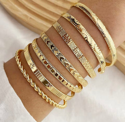 7 Bracelet Stack