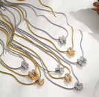 Glitzy Initial Necklace