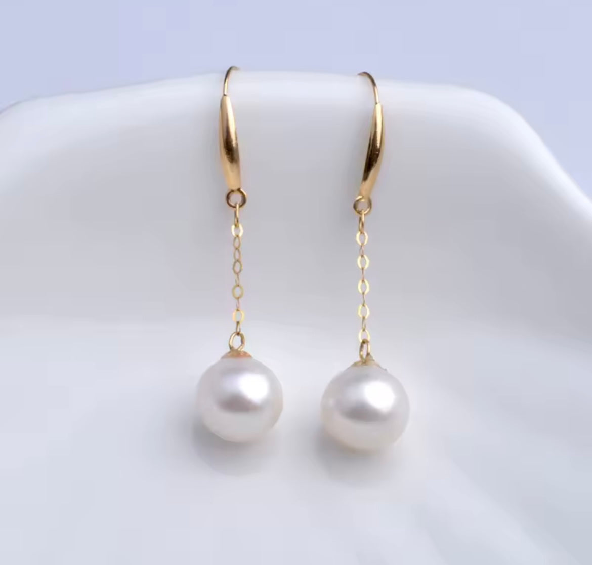 Natural Pearl Earrings