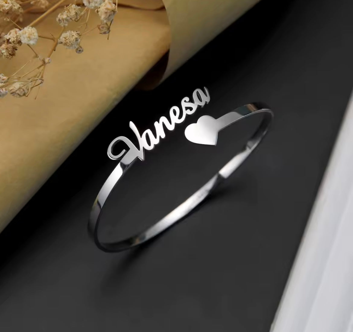 Sterling Silver Name Ring