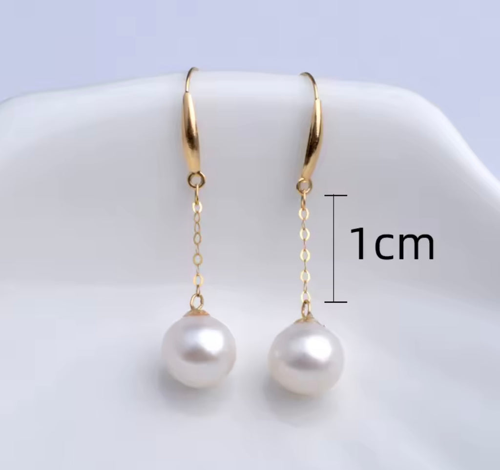 Natural Pearl Earrings