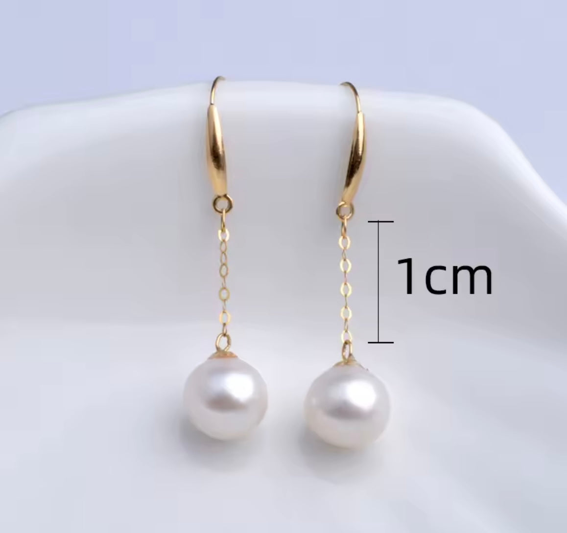 Natural Pearl Earrings