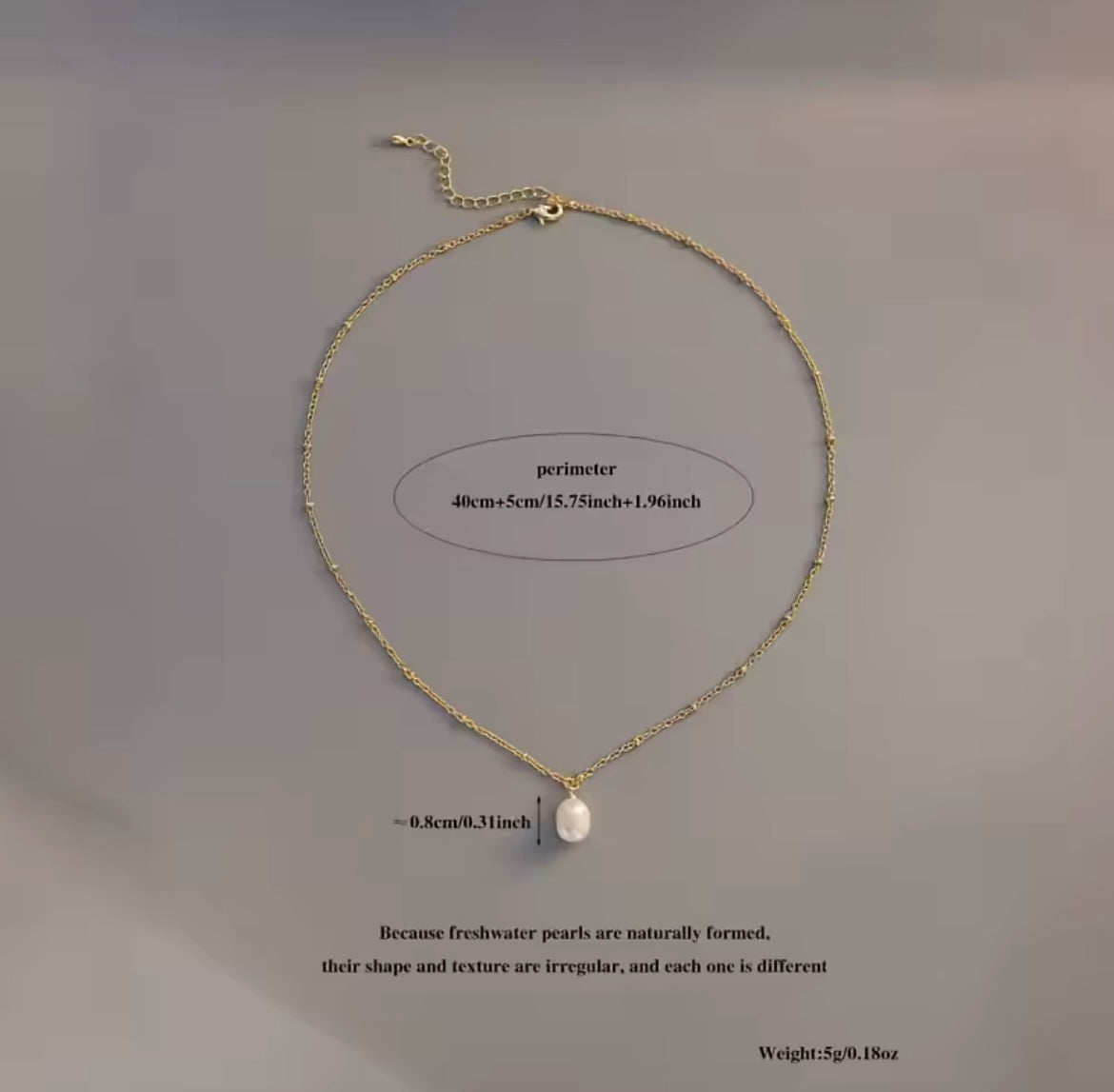 Natural Pearl Necklace