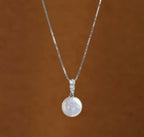 Silver Pearl Necklace