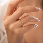 Personalized Name Ring – Rose Gold, Silver, and Plated Gold