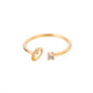 A-Z Initial Rings for Women