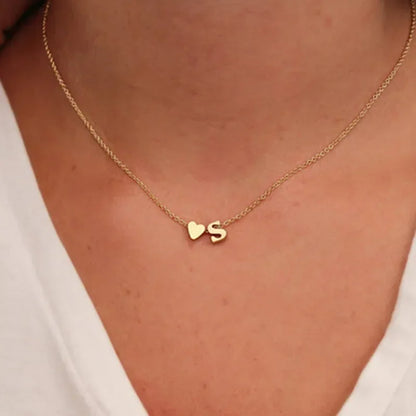 Dainty Initial Necklace