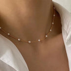 FTCY 3pcs Women's Pearl Necklace Set