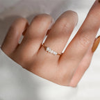Stainless Steel Gold-Plated Round Rings