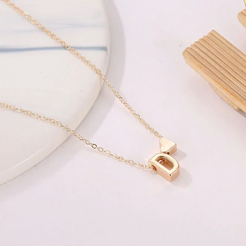 Dainty Initial Necklace